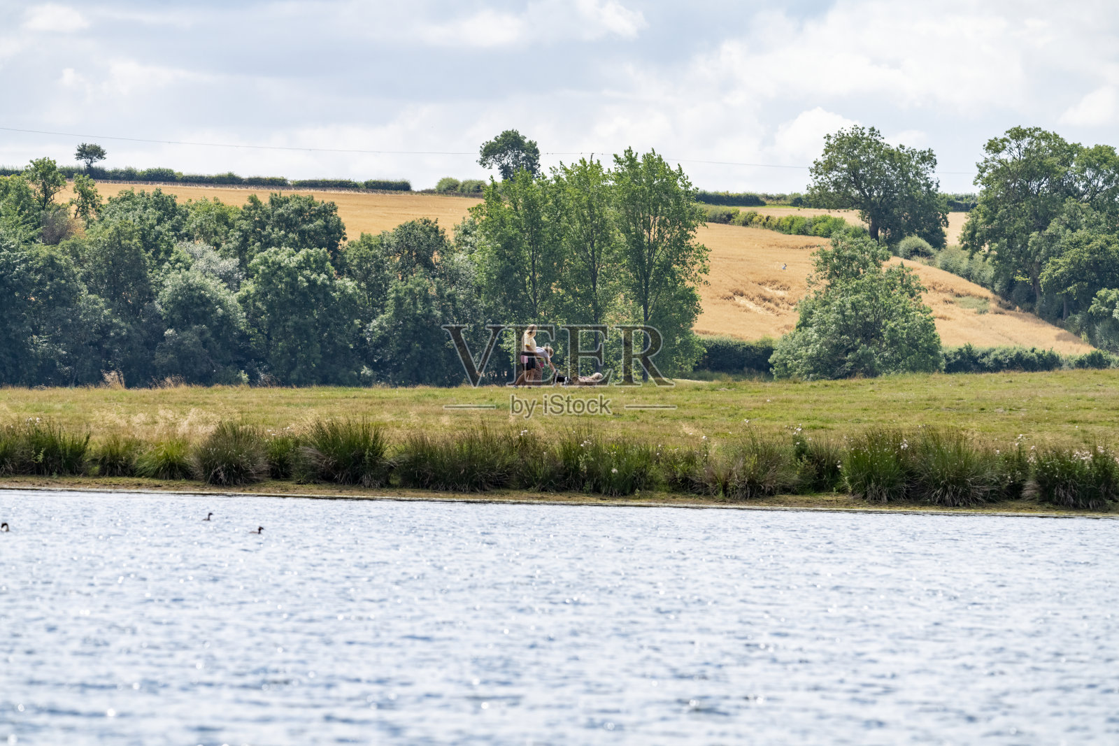 拉特兰水库照片摄影图片