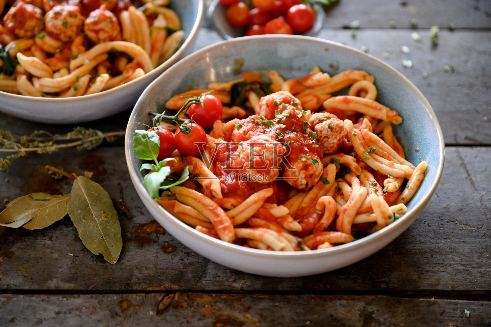 西红柿和肉丸照片摄影图片