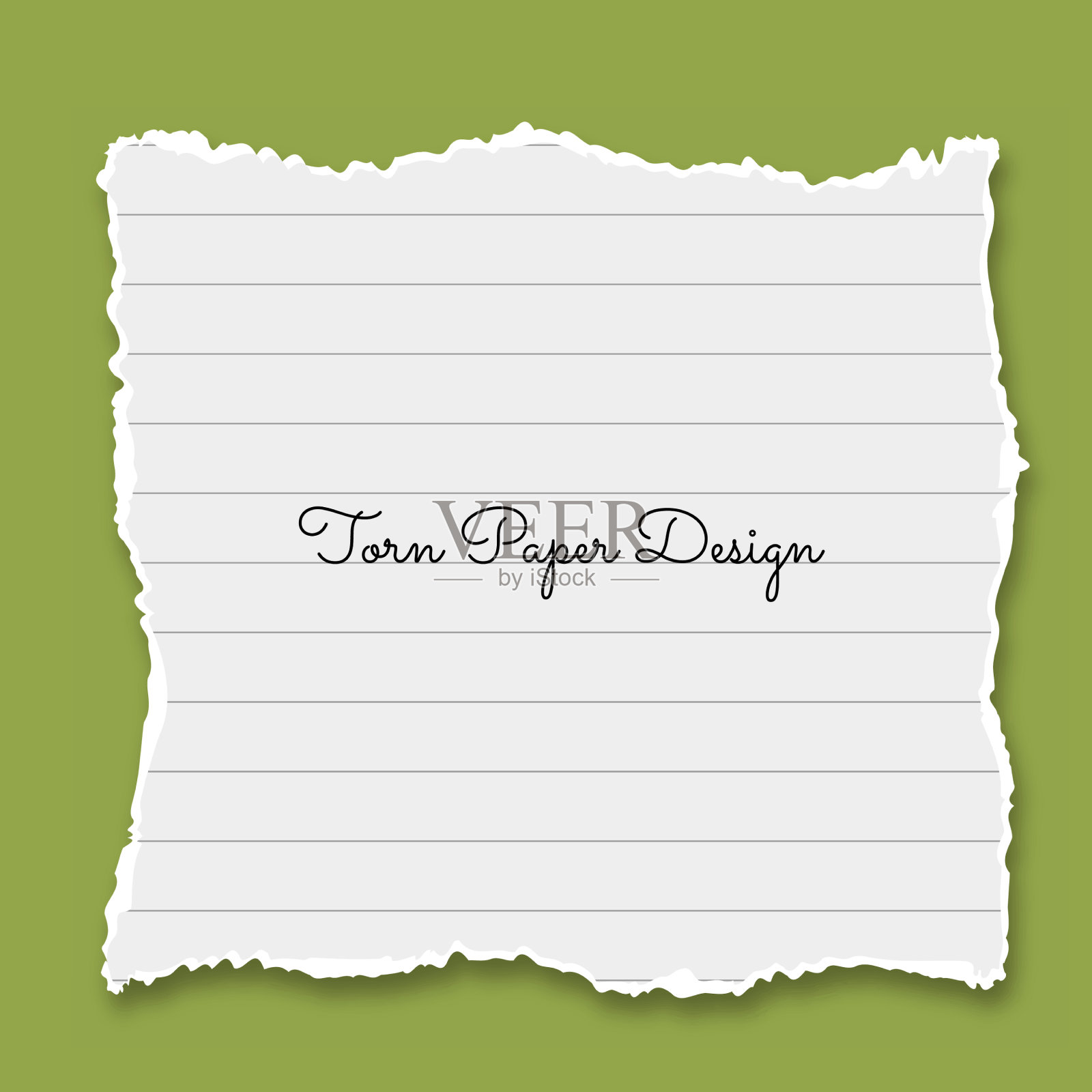 撕纸设计的背景插画图片素材