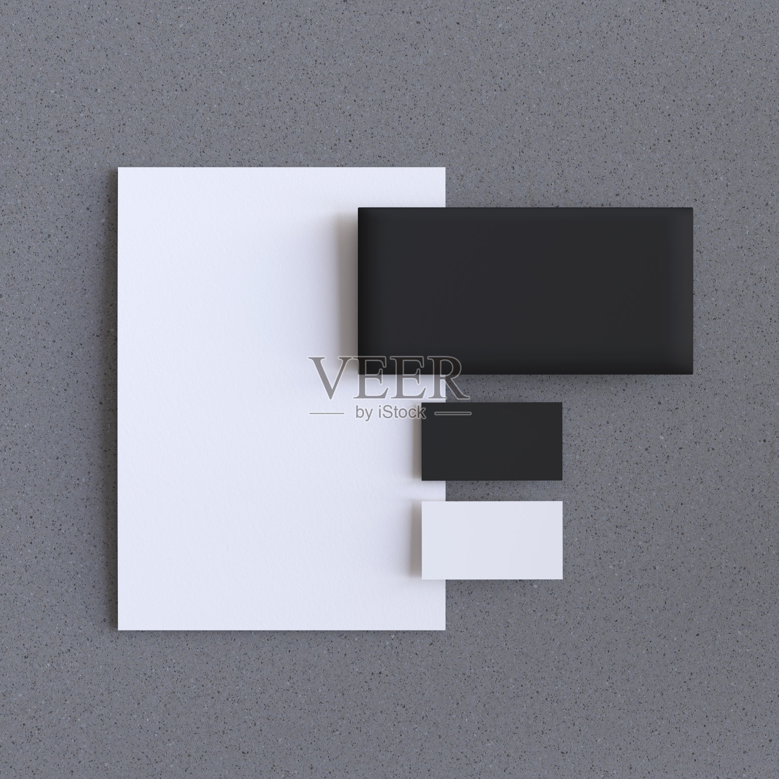 模拟。标识品牌的模板。放置设计的空白对象照片摄影图片