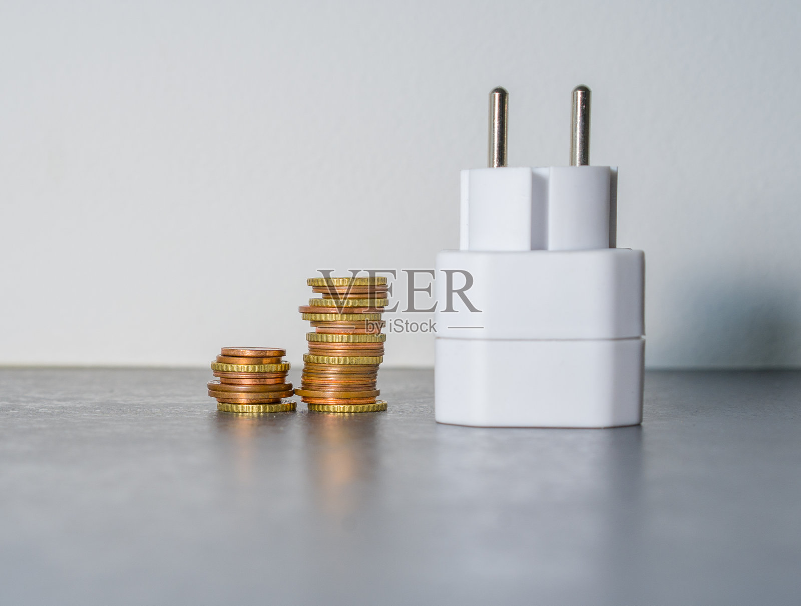 经济-电费照片摄影图片