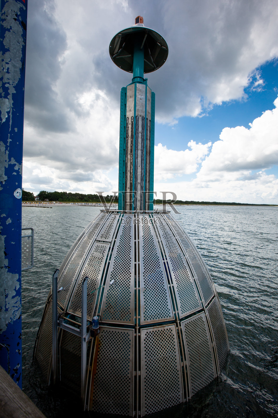 Zingst波罗的海沿岸的潜水钟照片摄影图片