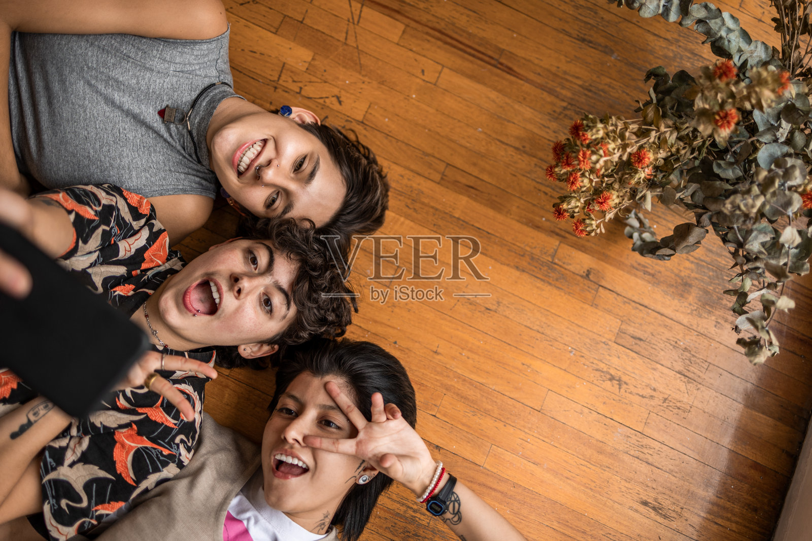 自拍时间照片摄影图片