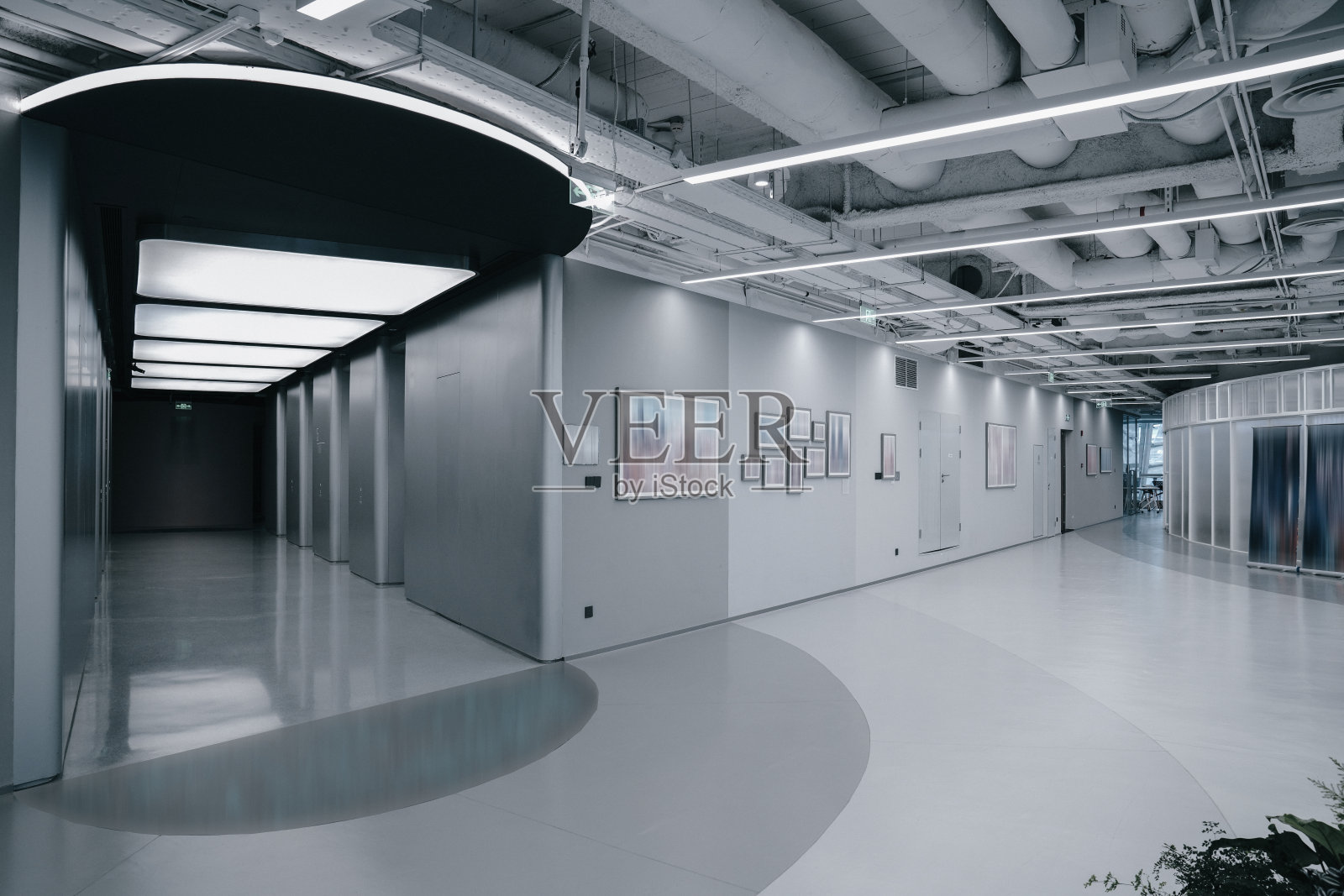 办公室大堂内部照片摄影图片