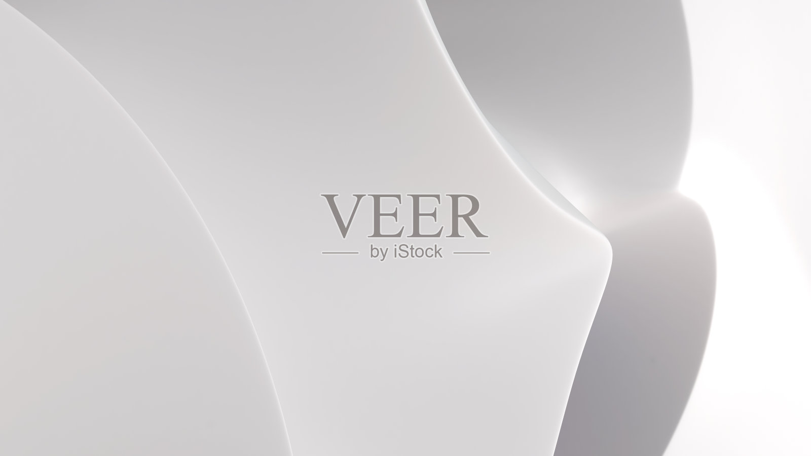 抽象背景白色曲线，三维渲染照片摄影图片