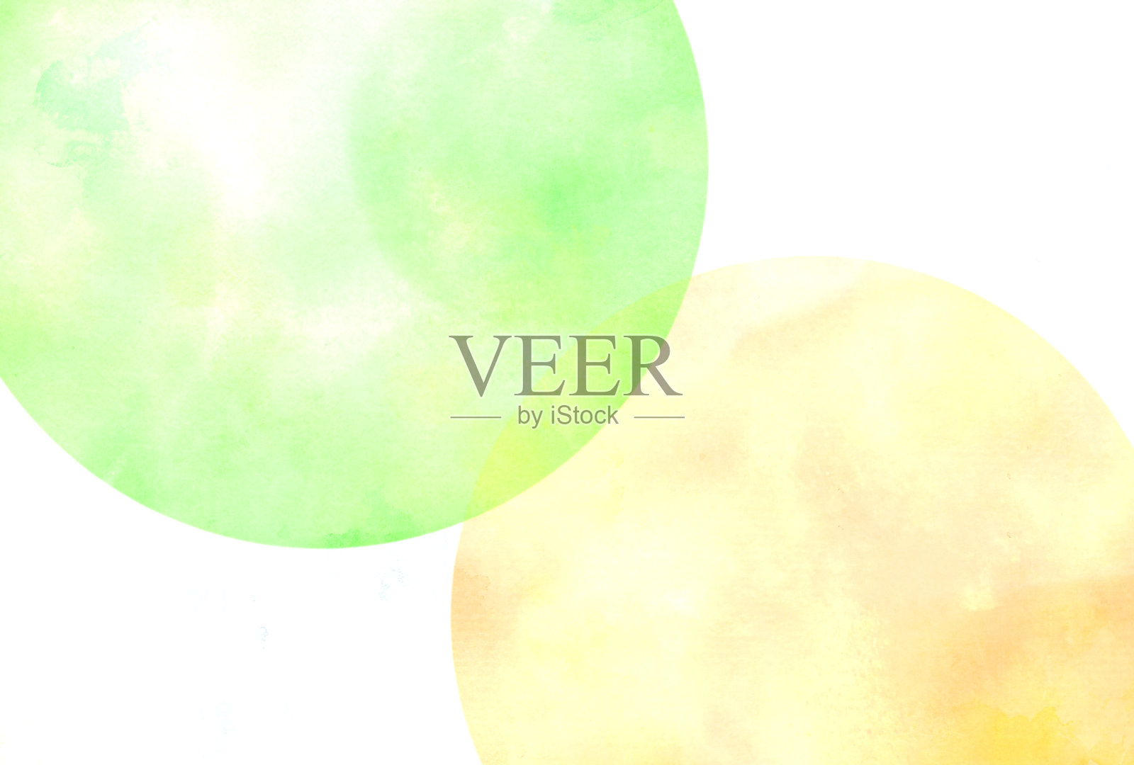 美丽和简单的背景插图在水彩风格插画图片素材