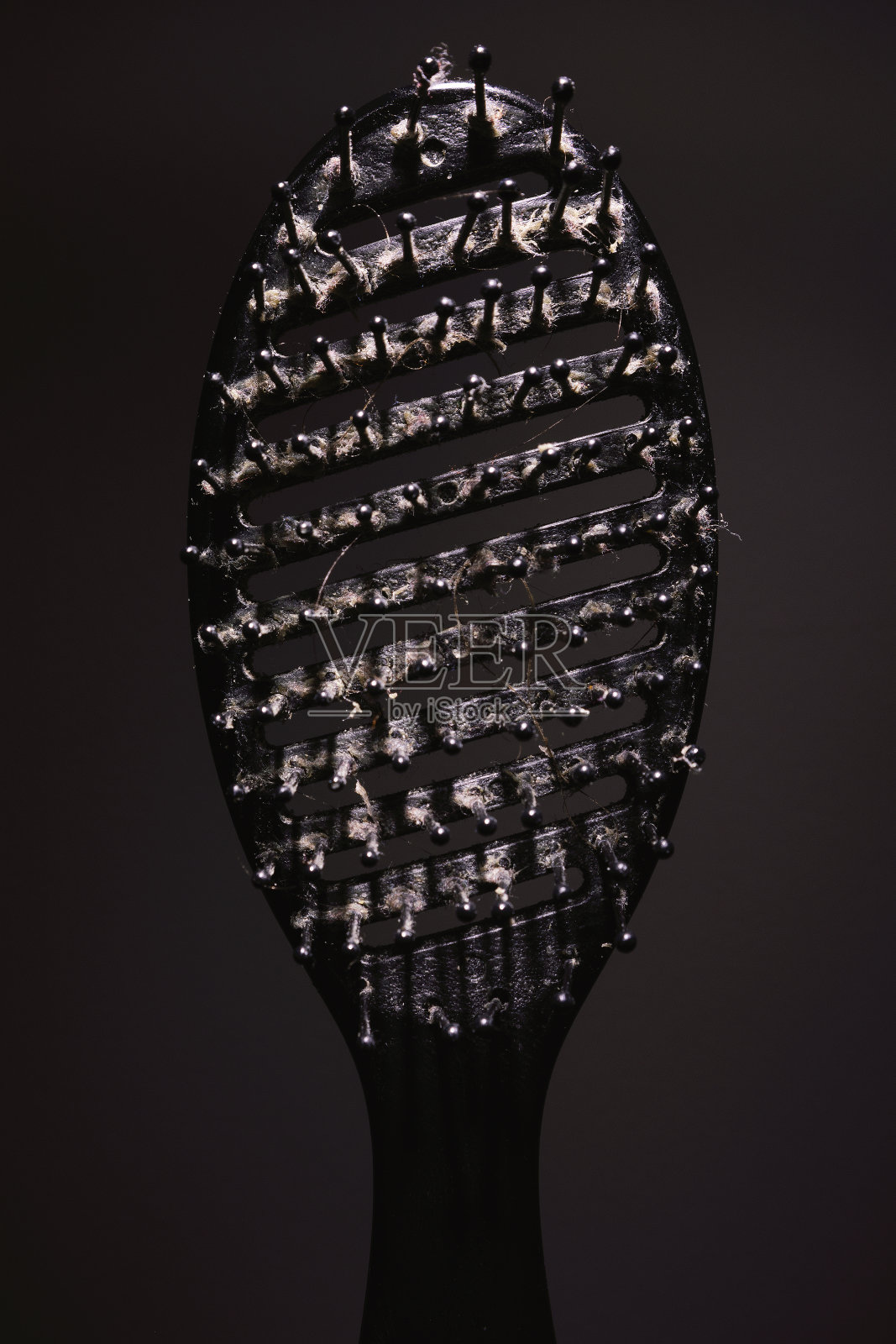 肮脏的发刷的细节照片摄影图片