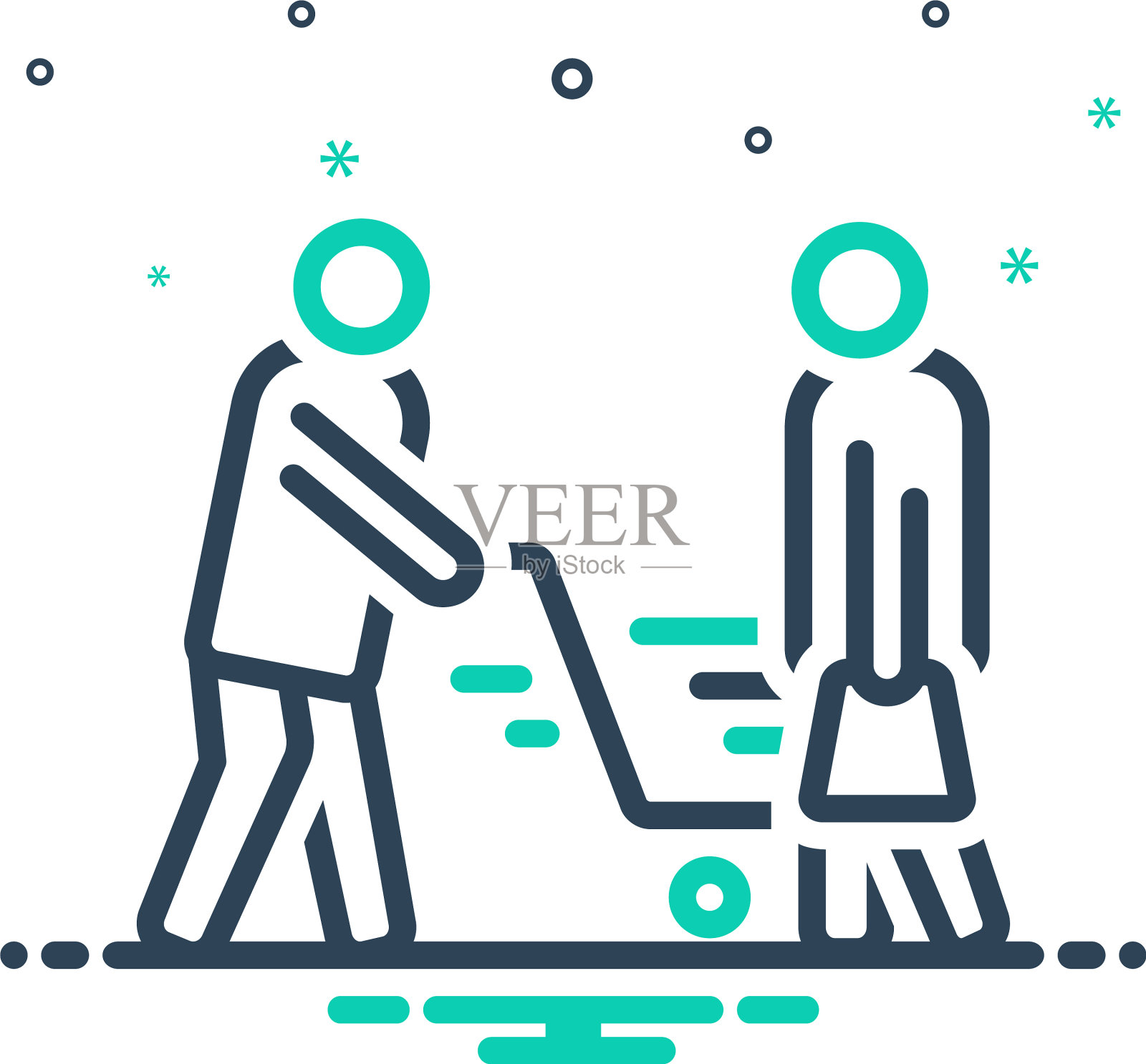 购物者插画图片素材