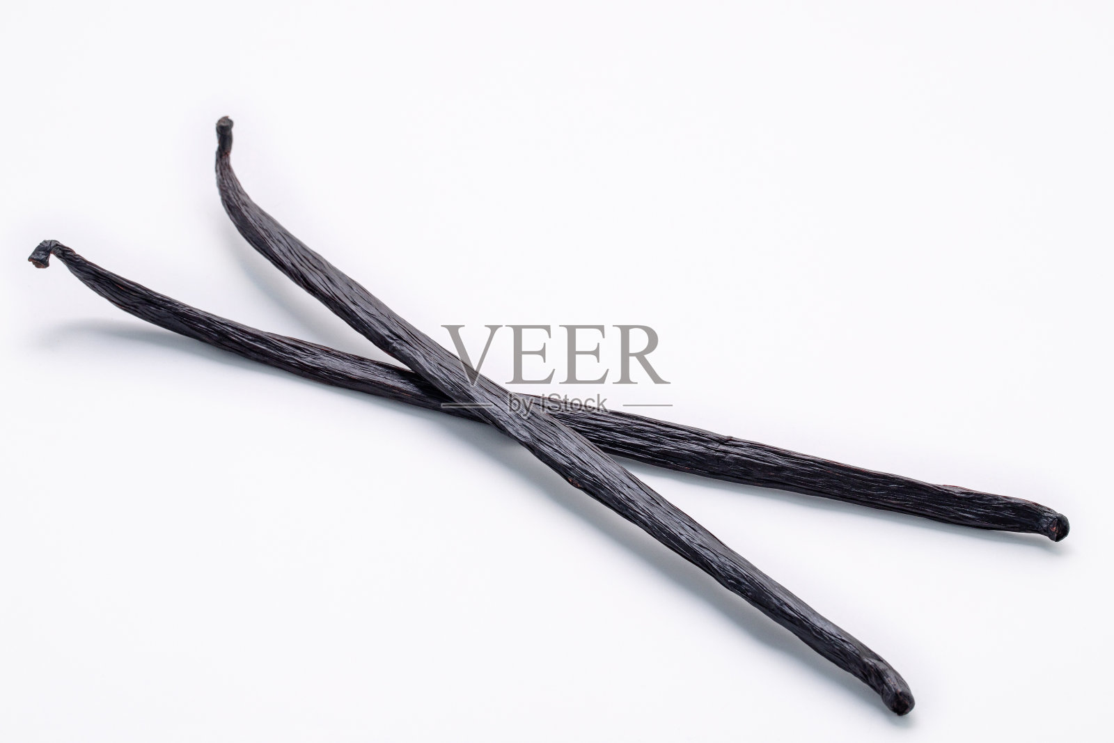 干香草棒孤立在白色背景上。照片摄影图片