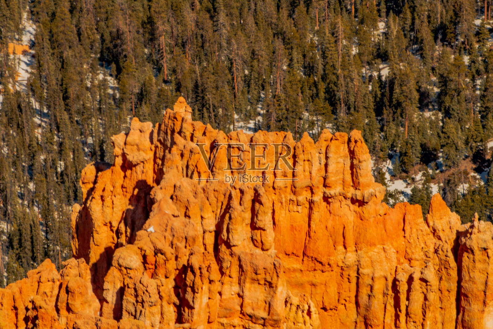 布莱斯峡谷的风景照片摄影图片