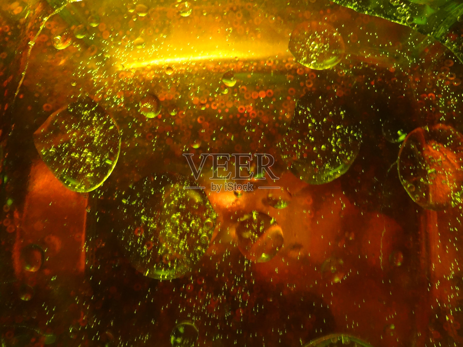 摘要绿橙渐变颜色模糊背景照片摄影图片