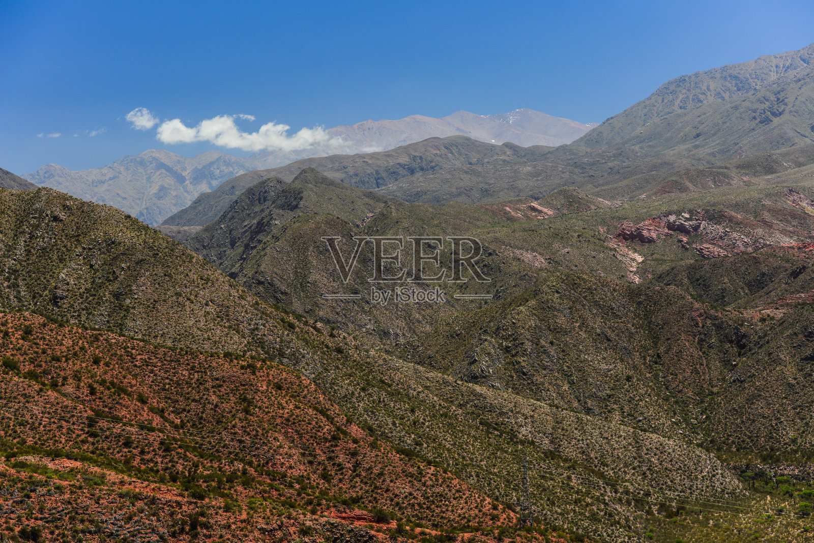里奥哈的法马蒂纳高地和干旱照片摄影图片
