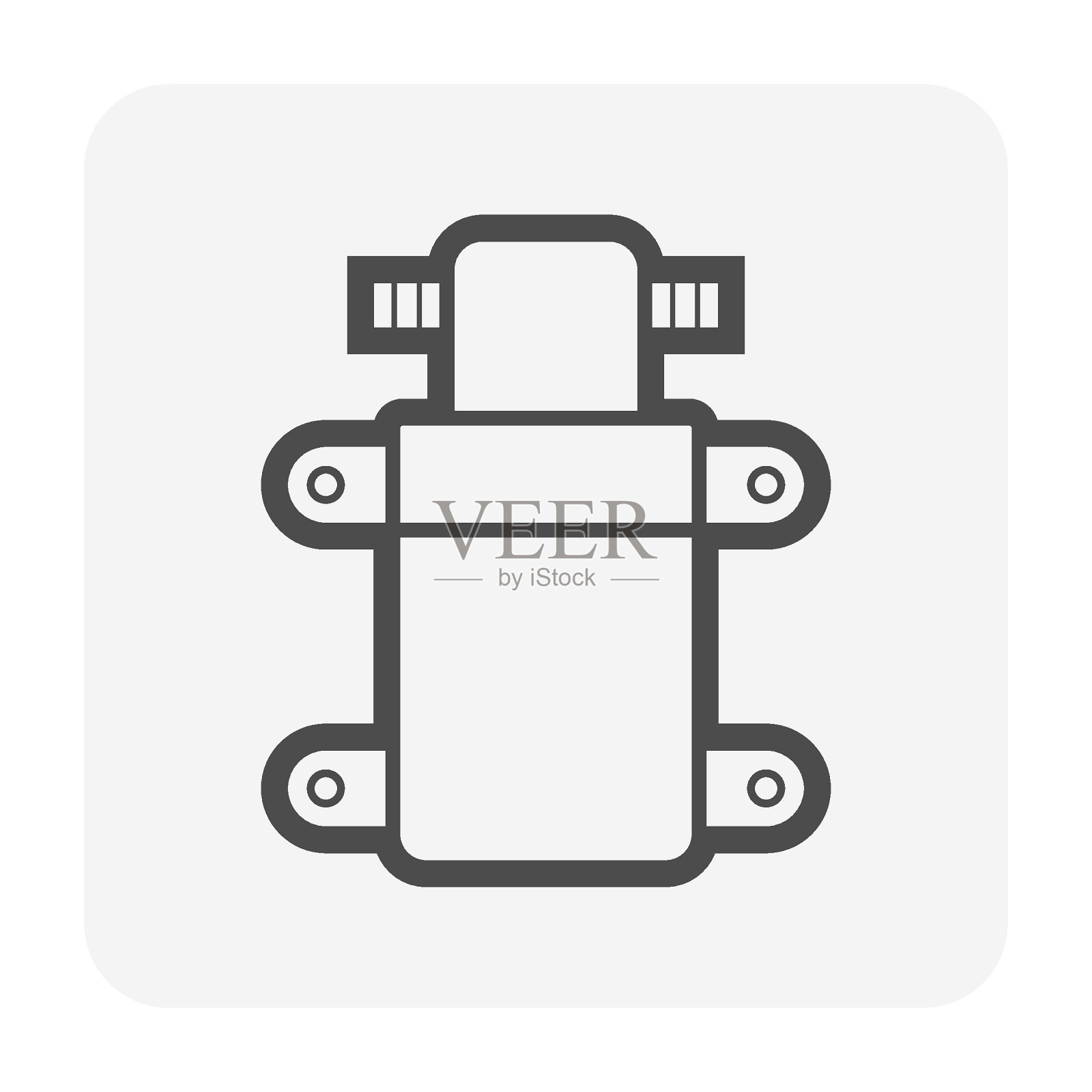 需求泵矢量图标设计。图标素材