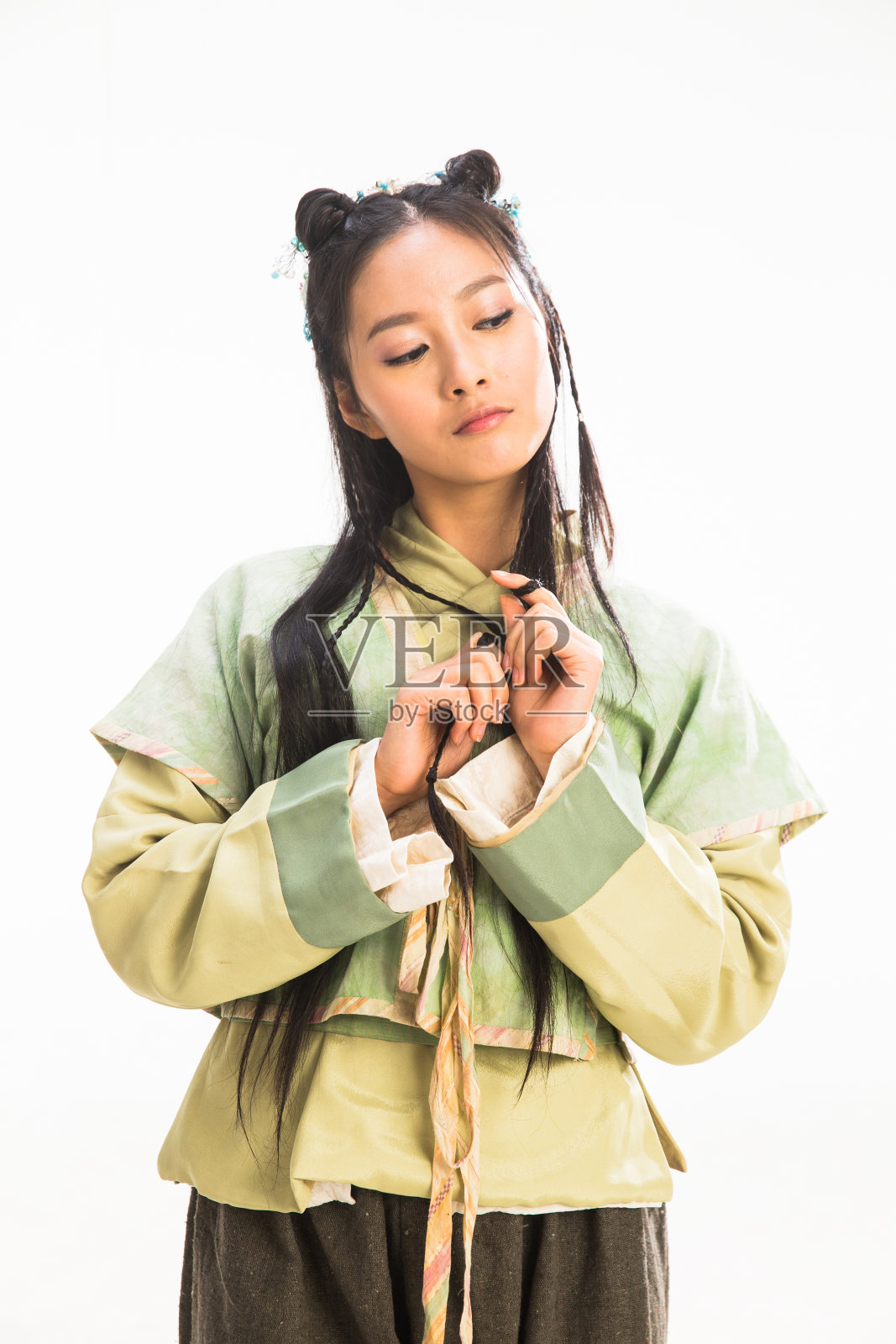 古装美女照片摄影图片