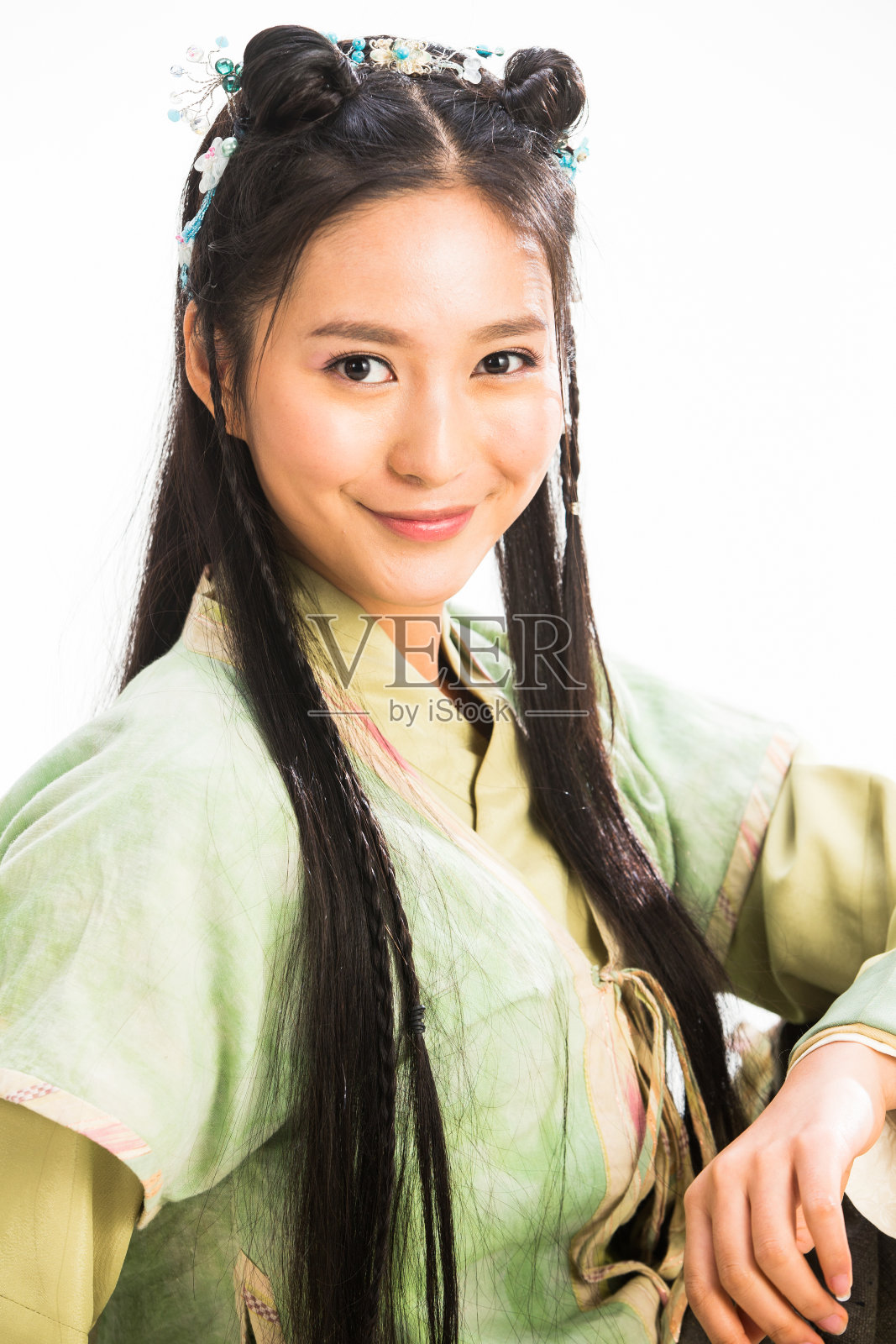 古装美女照片摄影图片