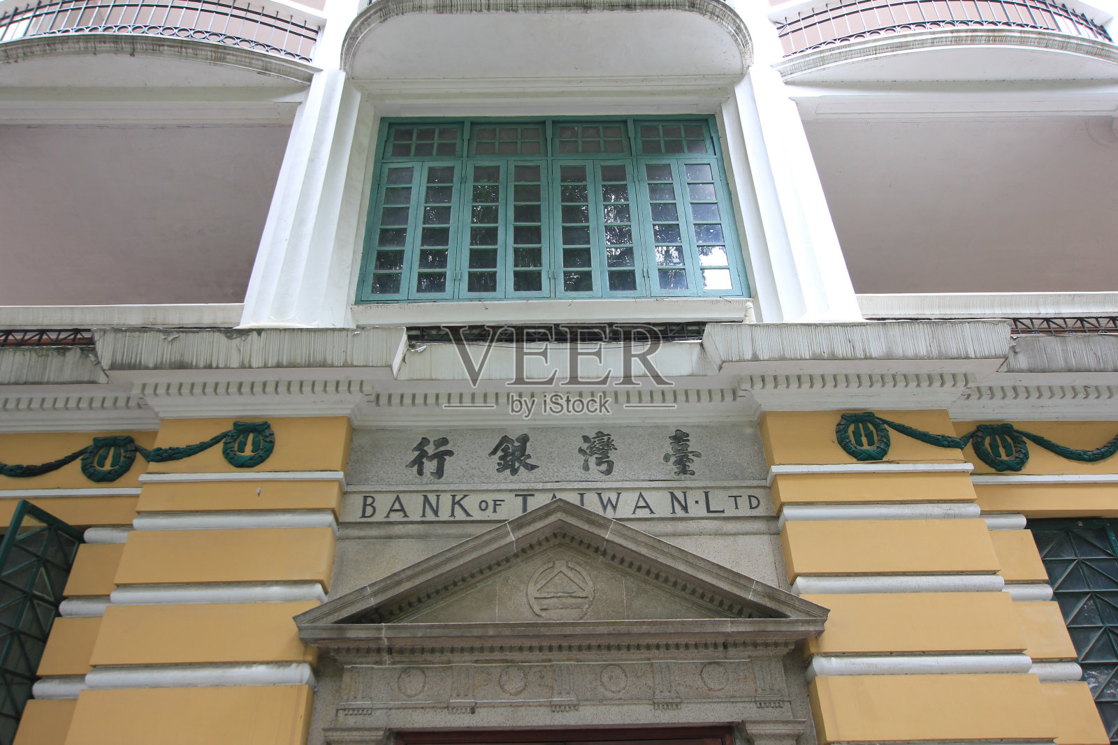 广东省广州沙面城市建筑照片摄影图片