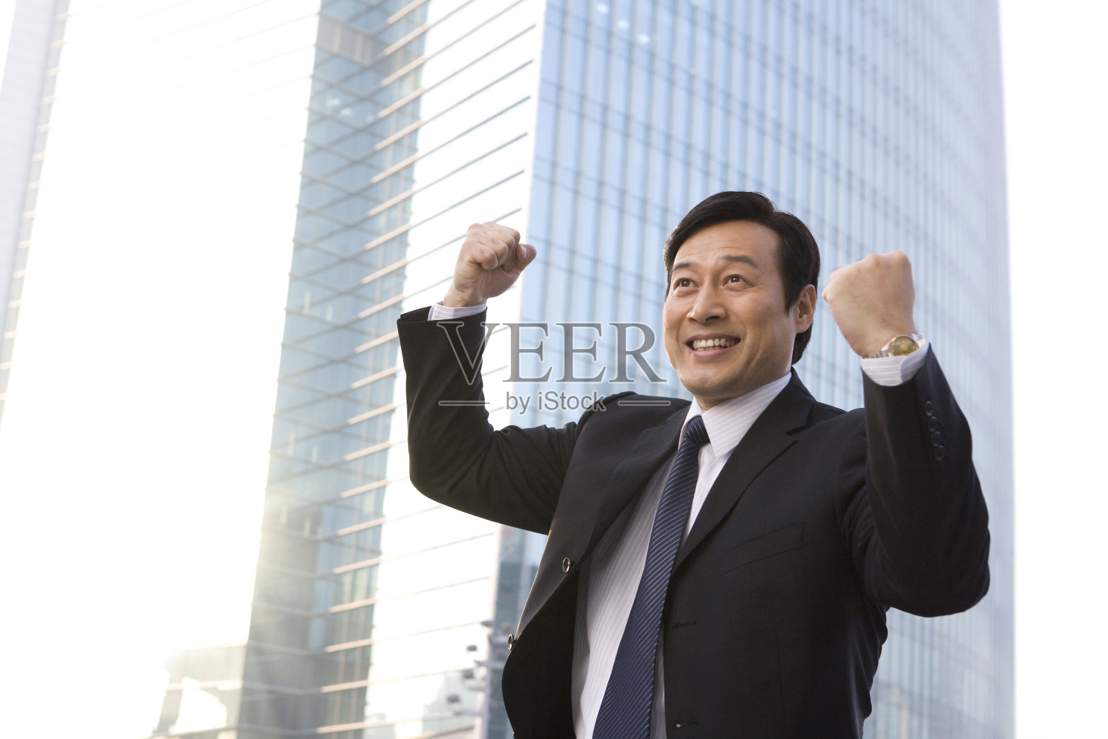 成功的商务人士照片摄影图片