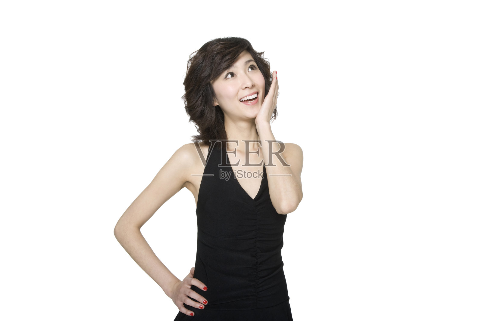 时尚的年轻女性照片摄影图片