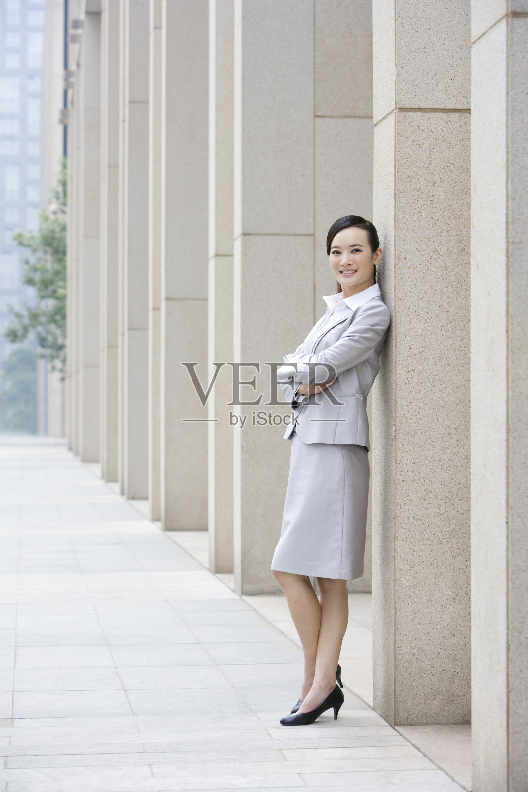 商务女士肖像照片摄影图片