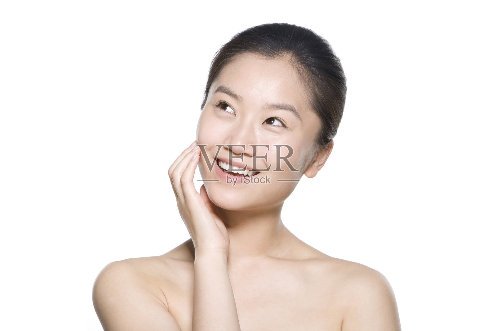 美女特写照片摄影图片