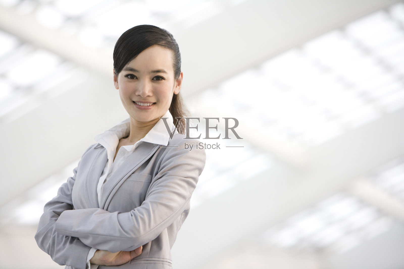 商务女士肖像照片摄影图片