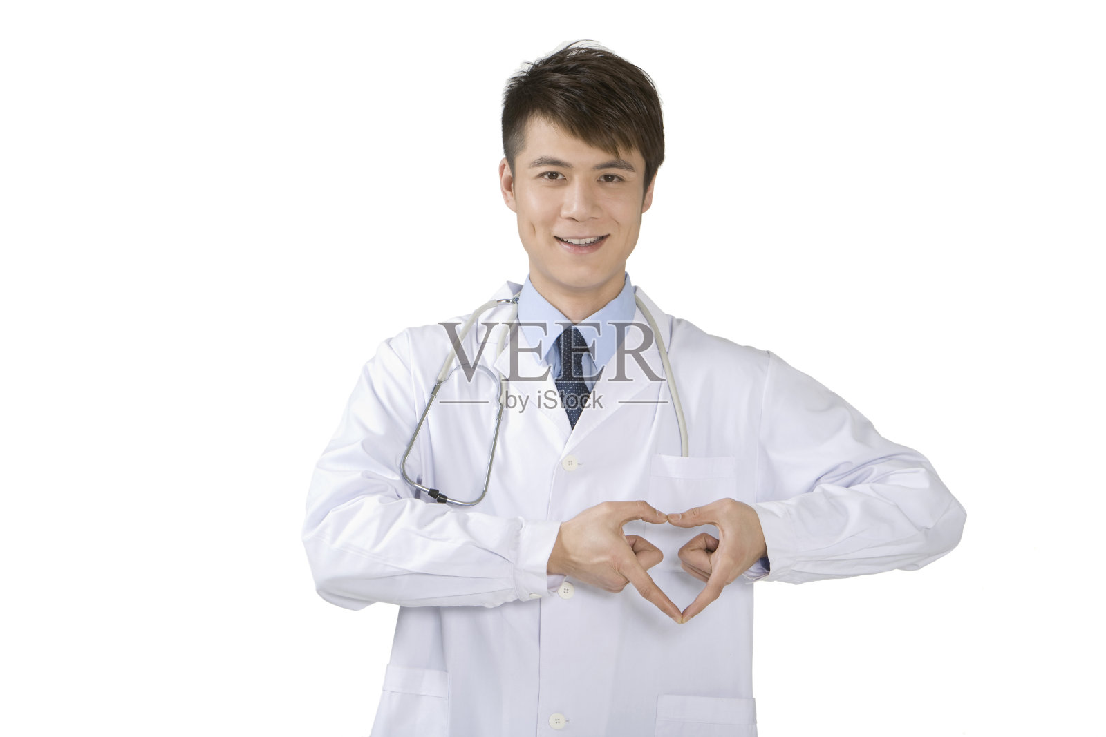 微笑的男医生照片摄影图片