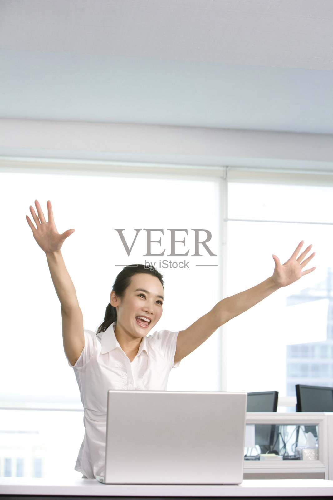 商务女士照片摄影图片