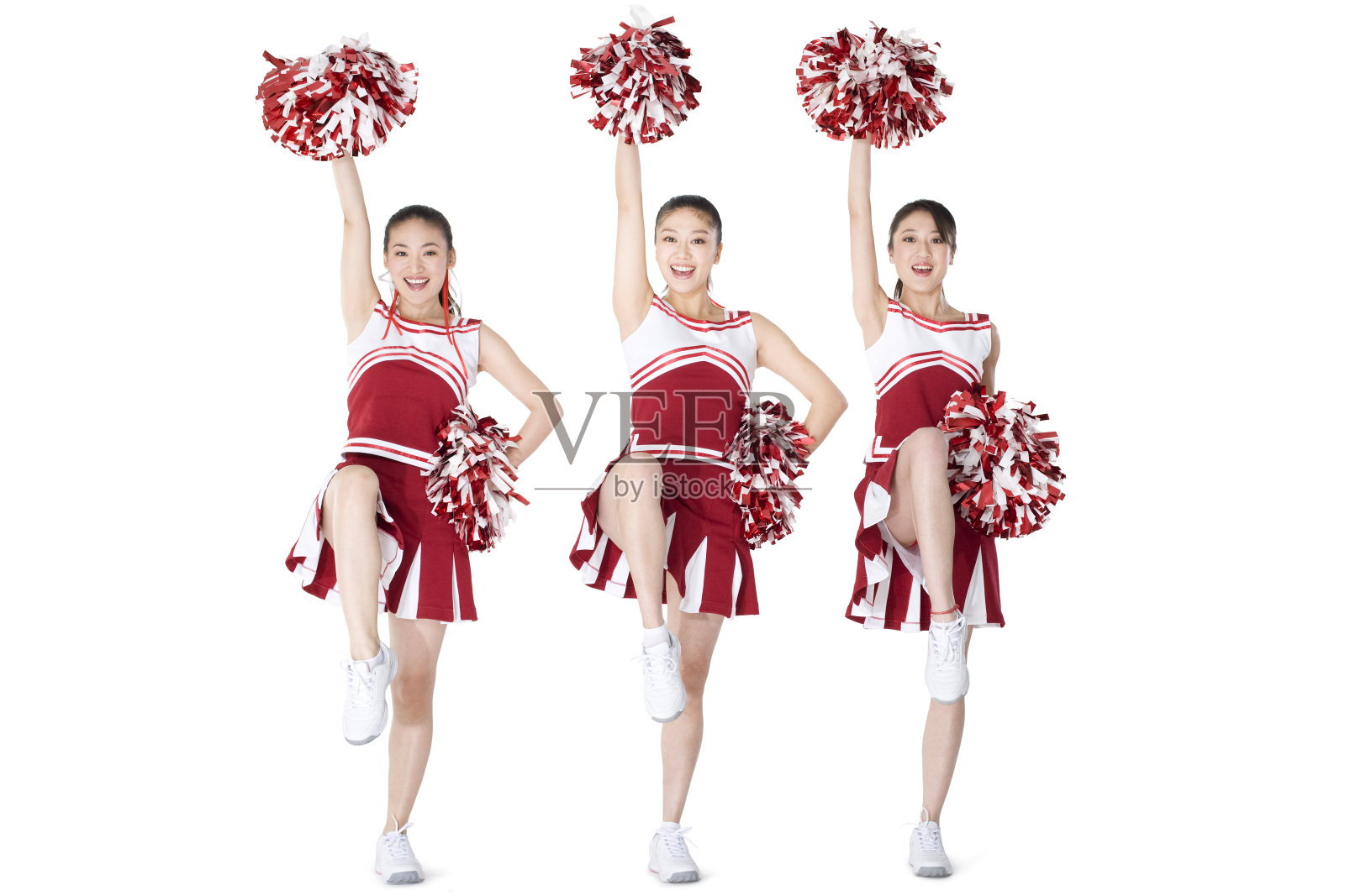 拉拉队员舞动照片摄影图片