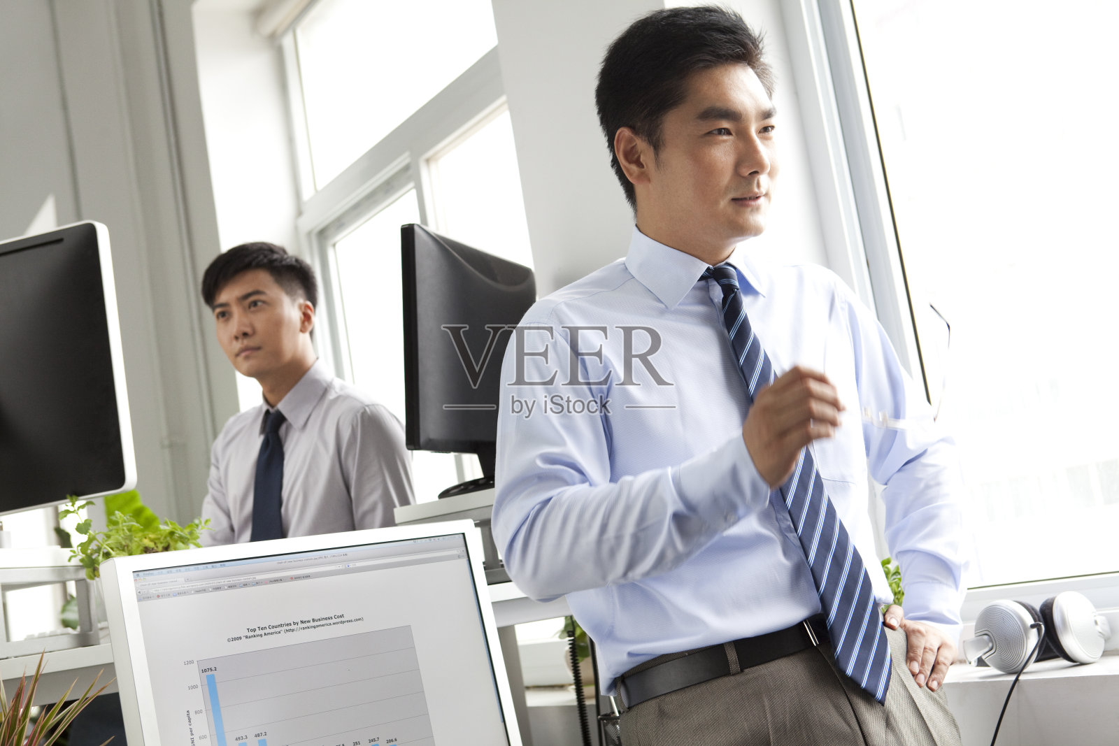 商务人士办公照片摄影图片