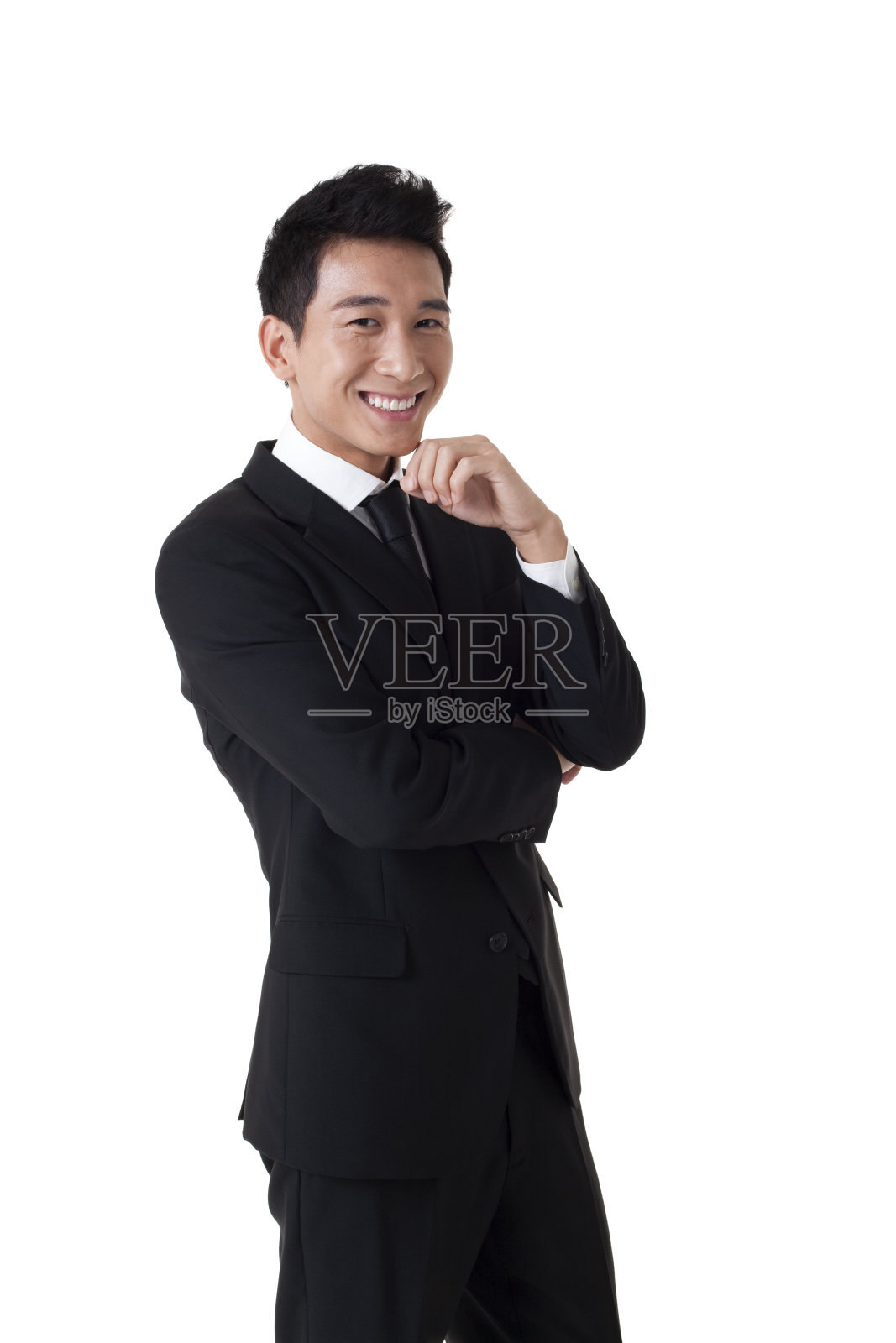 商务人士肖像照片摄影图片