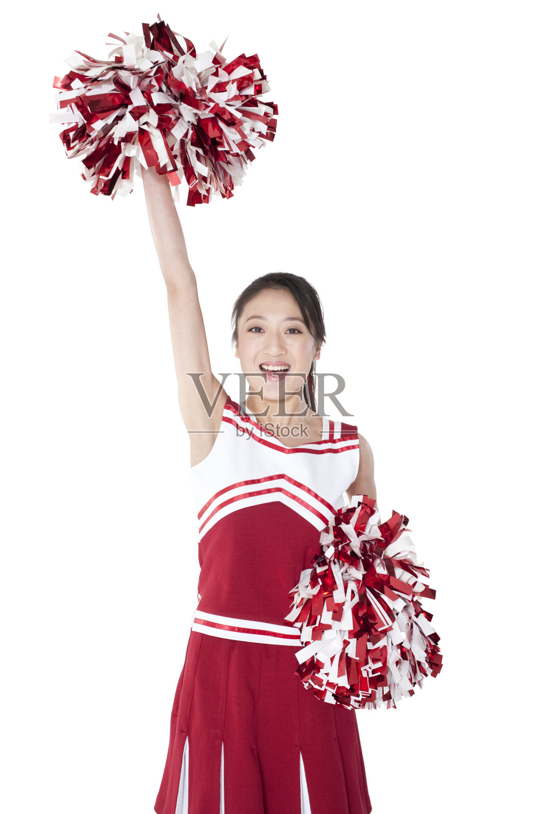 拉拉队员肖像照片摄影图片