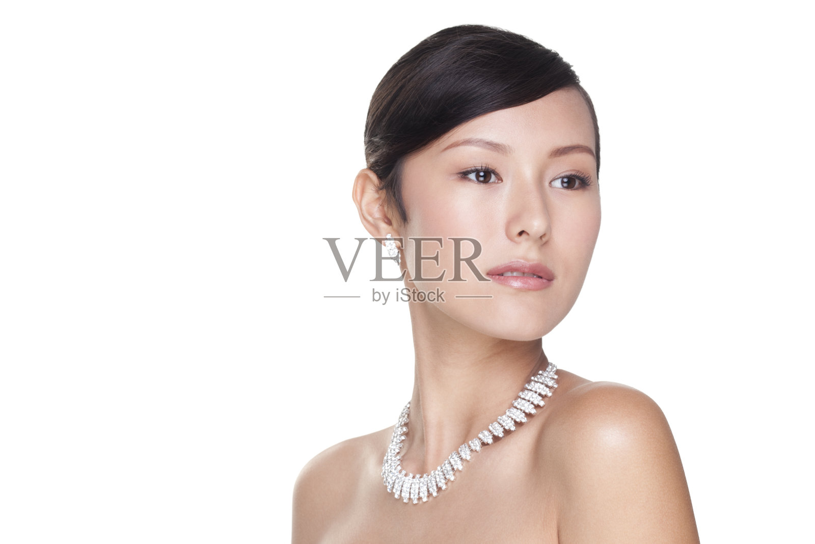 美丽年轻女子肖像照片摄影图片