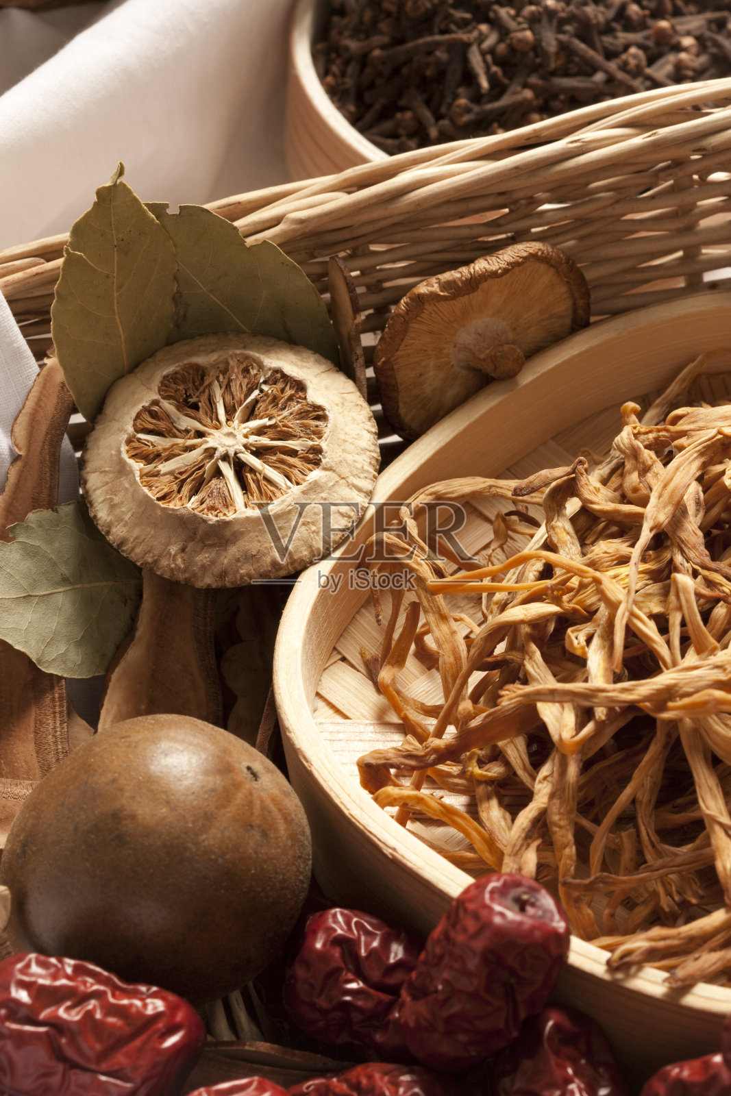 各色香料特写照片摄影图片