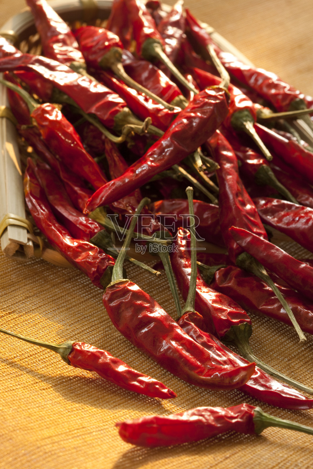 干辣椒特写照片摄影图片