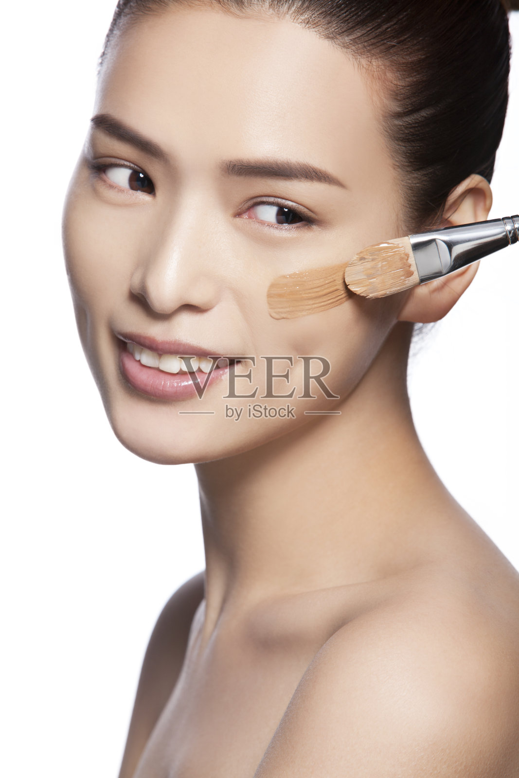 美女化妆照片摄影图片