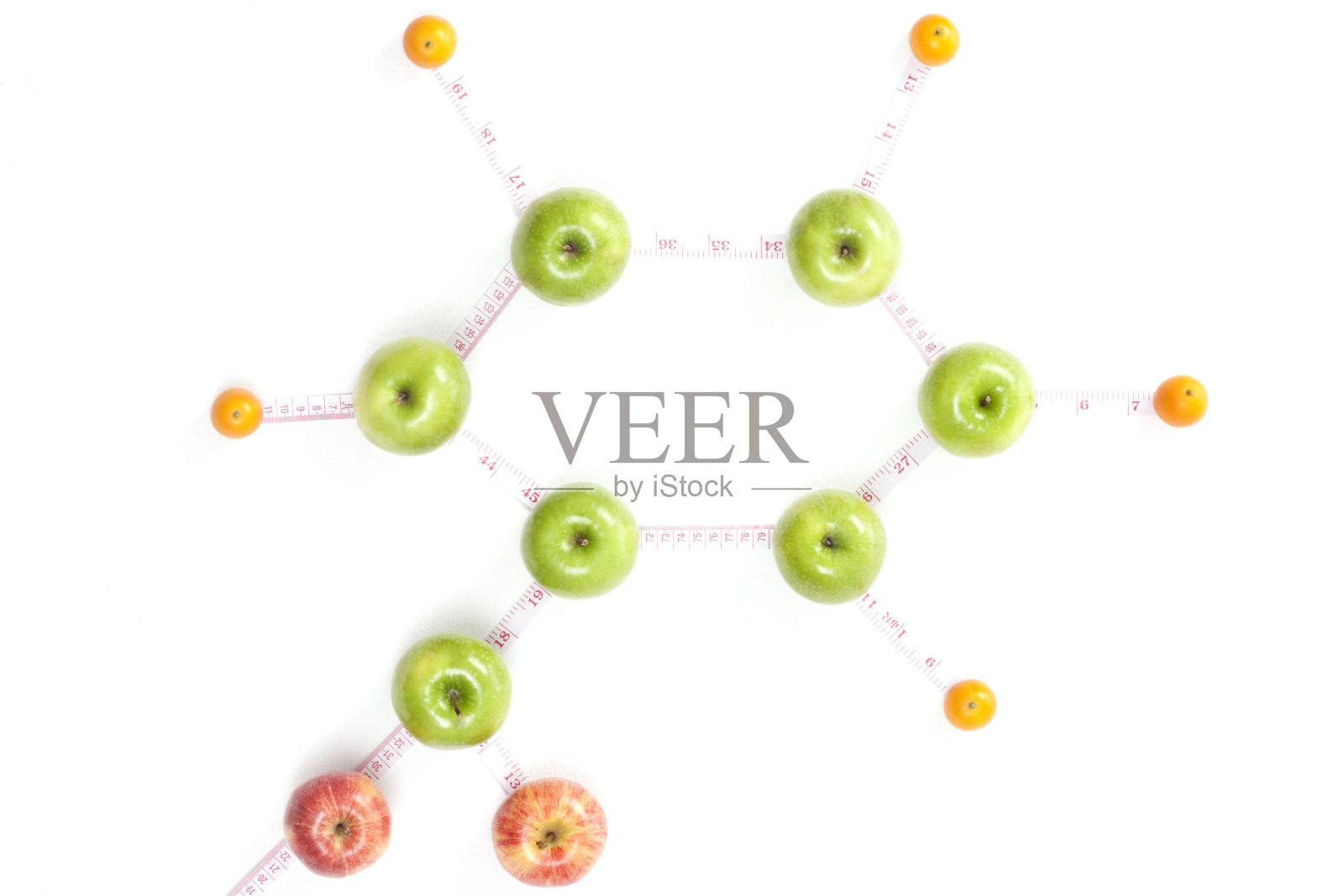 创意分子结构照片摄影图片