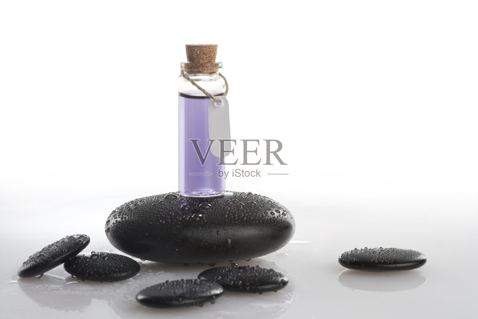 精油和热石照片摄影图片