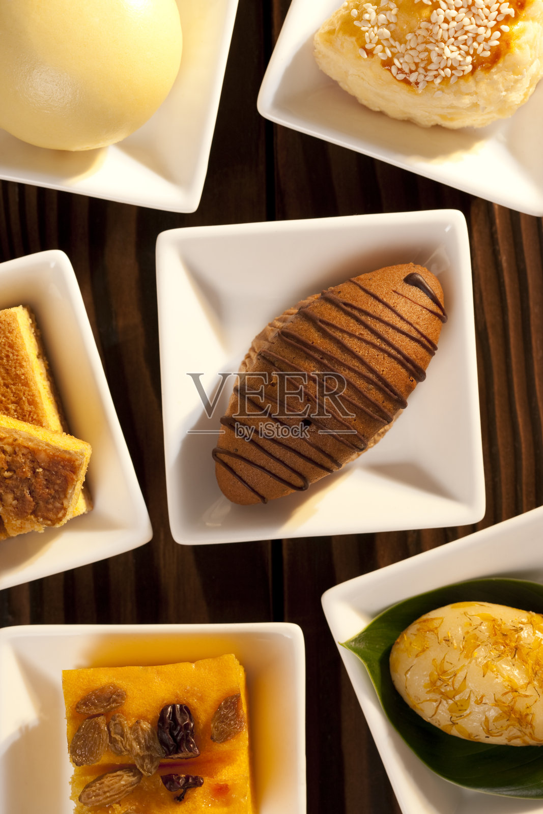 中式点心特写照片摄影图片