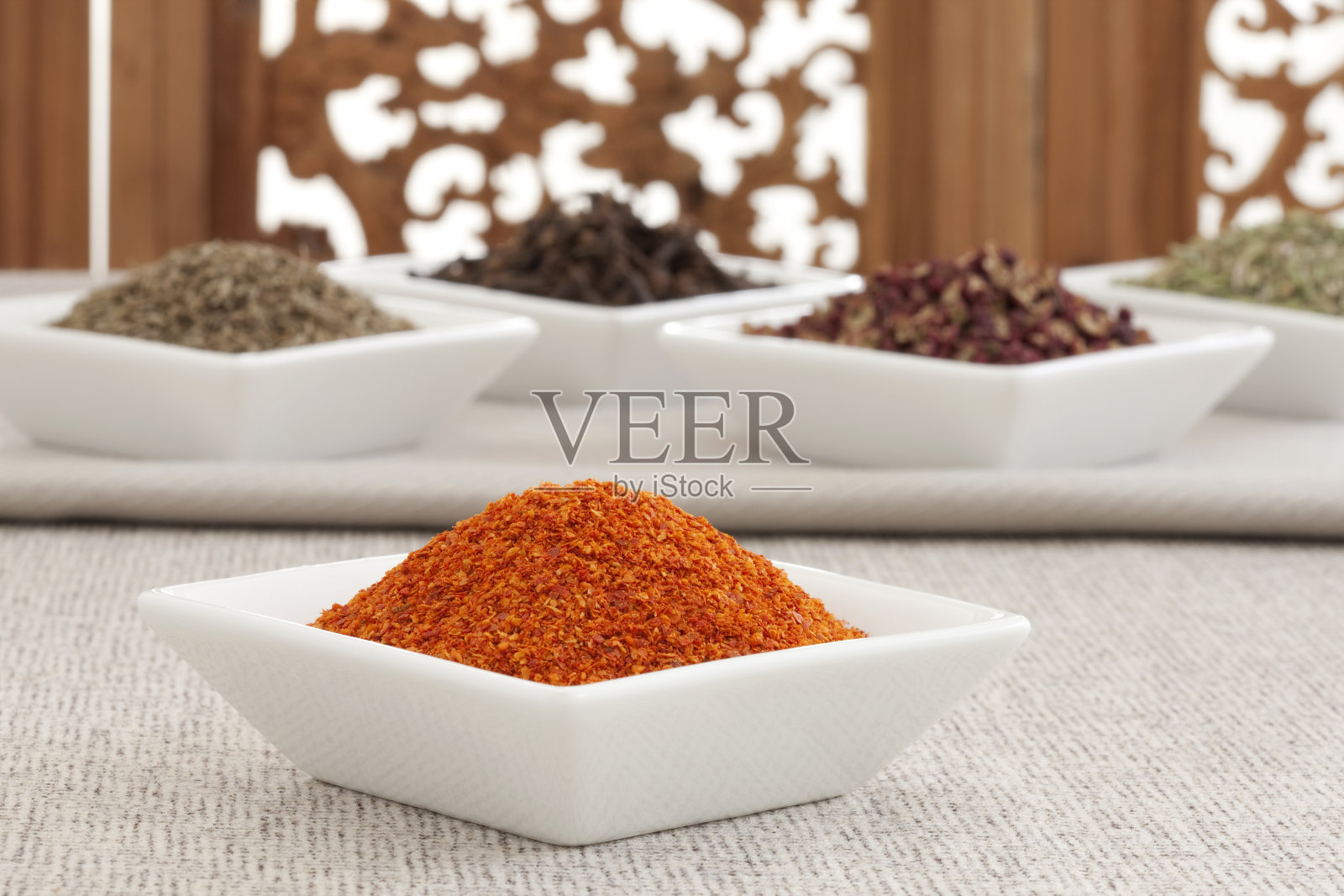 各色香料特写照片摄影图片