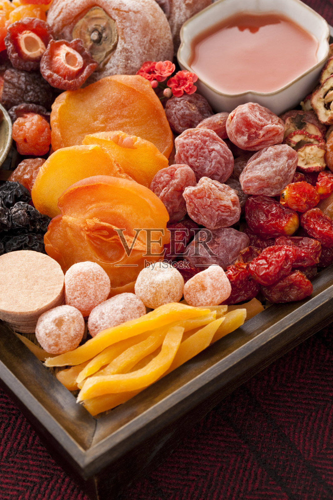 中国传统蜜饯照片摄影图片