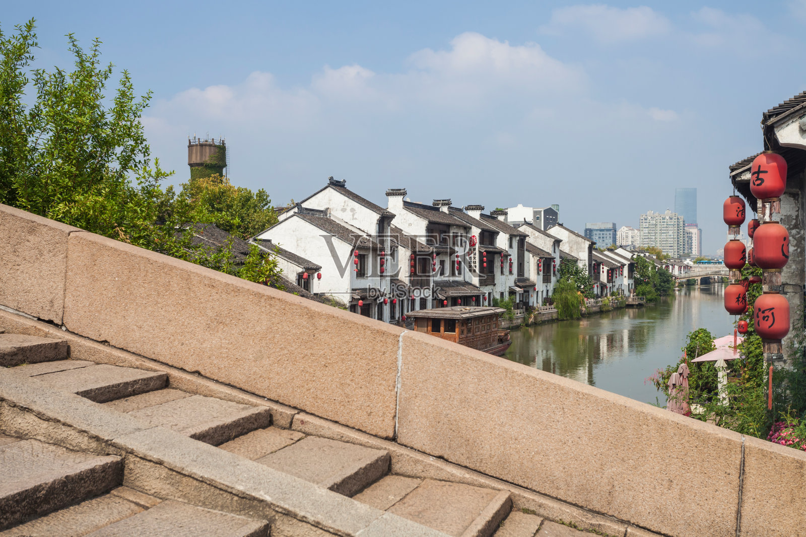 江苏省无锡清名桥古运河景区照片摄影图片