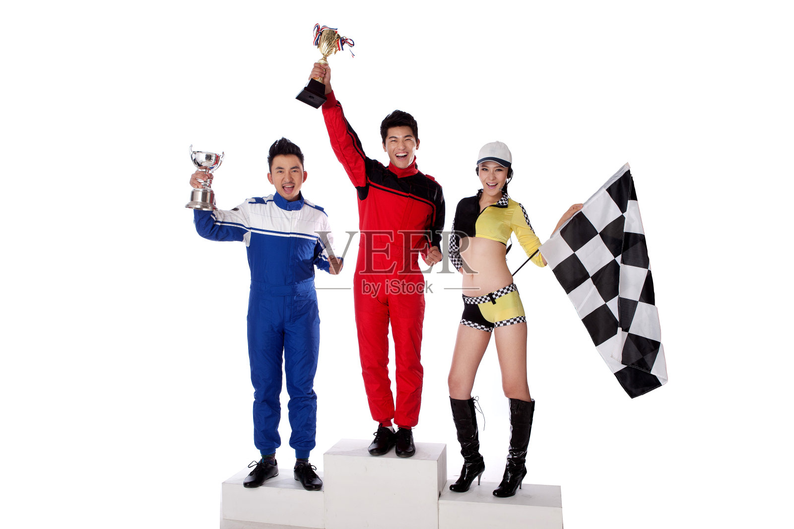 青年赛车手获奖照片摄影图片