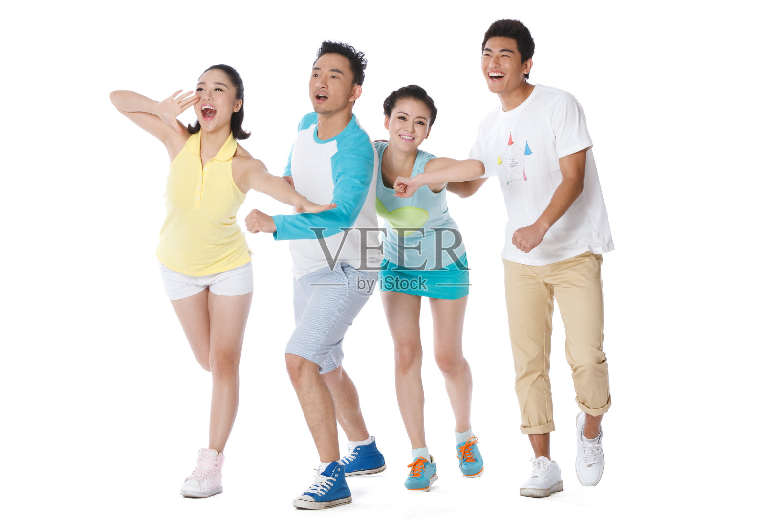 时尚活力的年轻人照片摄影图片