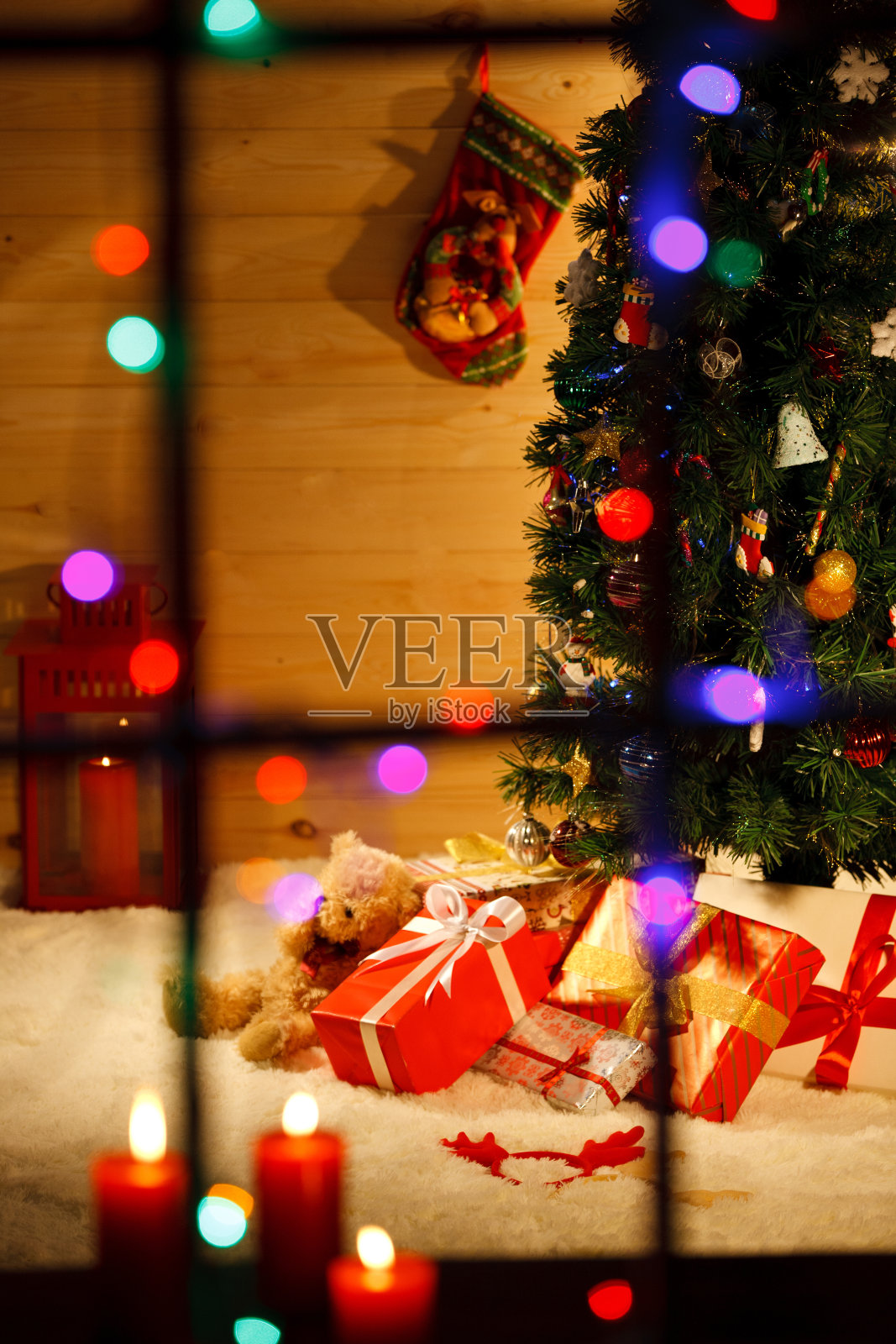 圣诞装饰物照片摄影图片