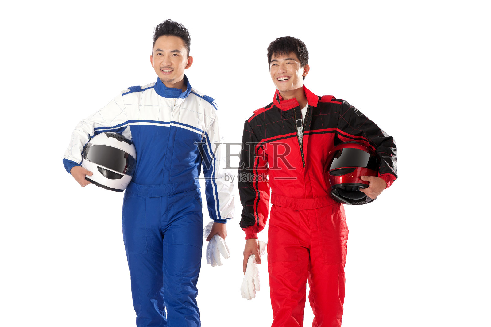 青年赛车手照片摄影图片