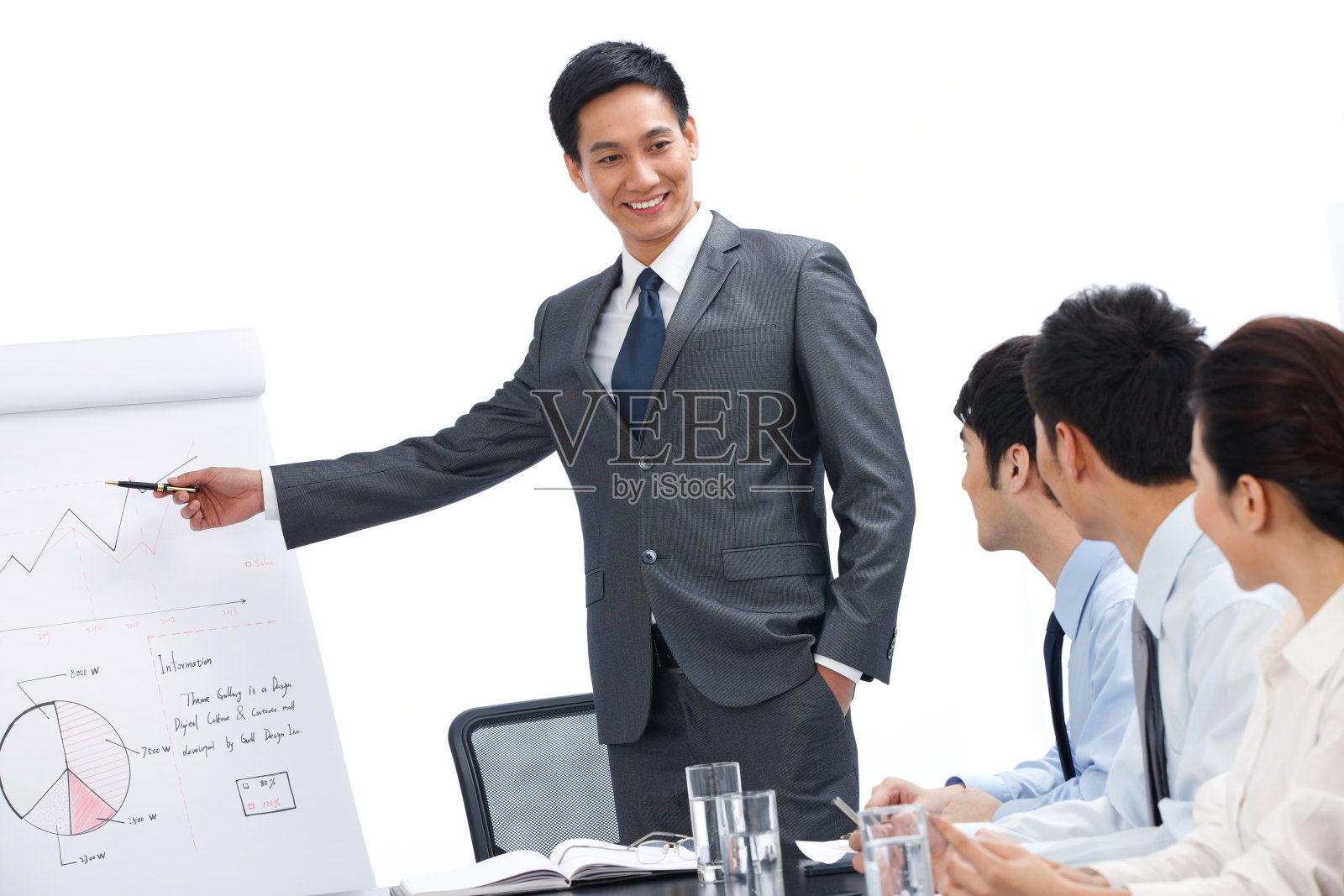 商务人士会议照片摄影图片