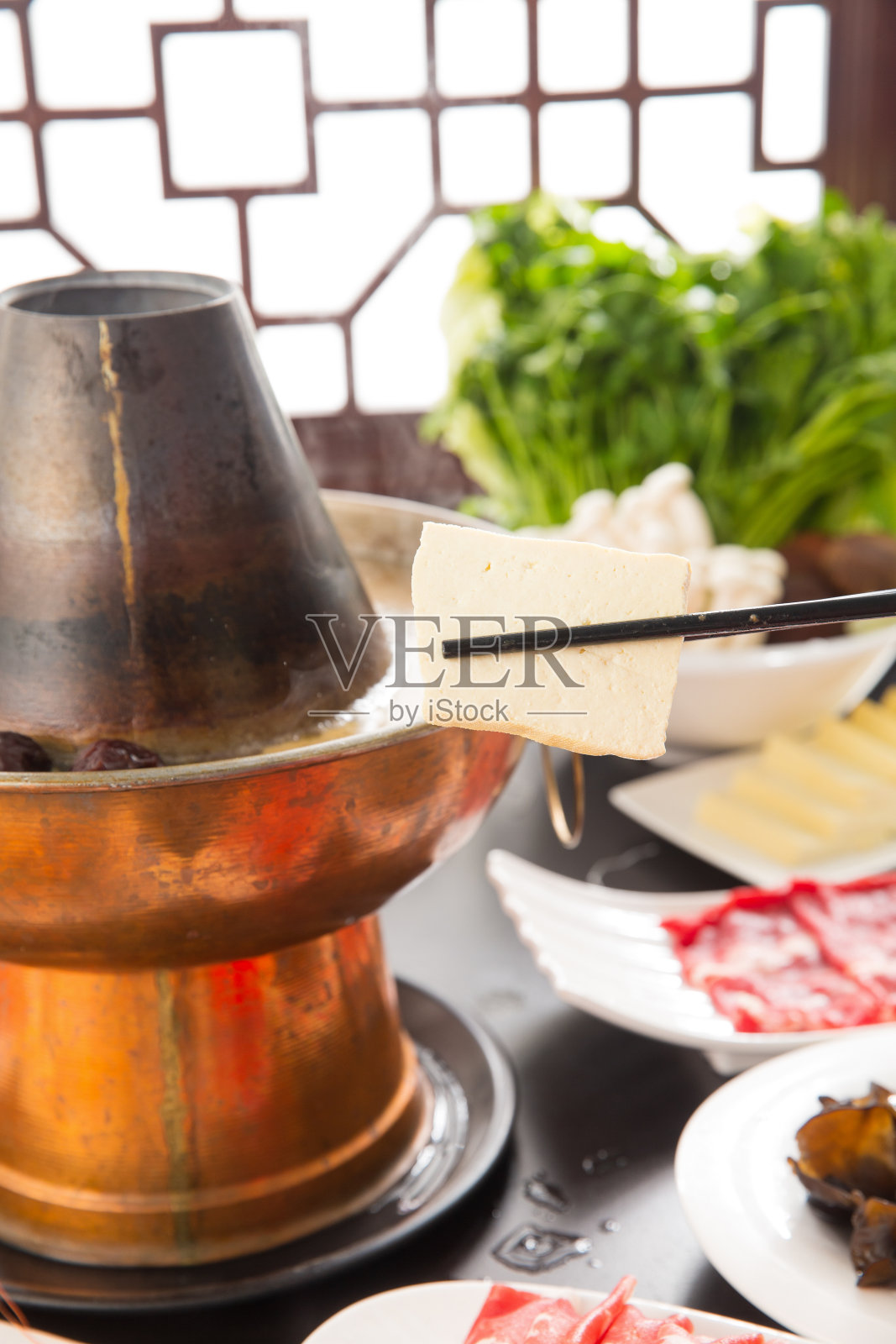 涮羊肉照片摄影图片