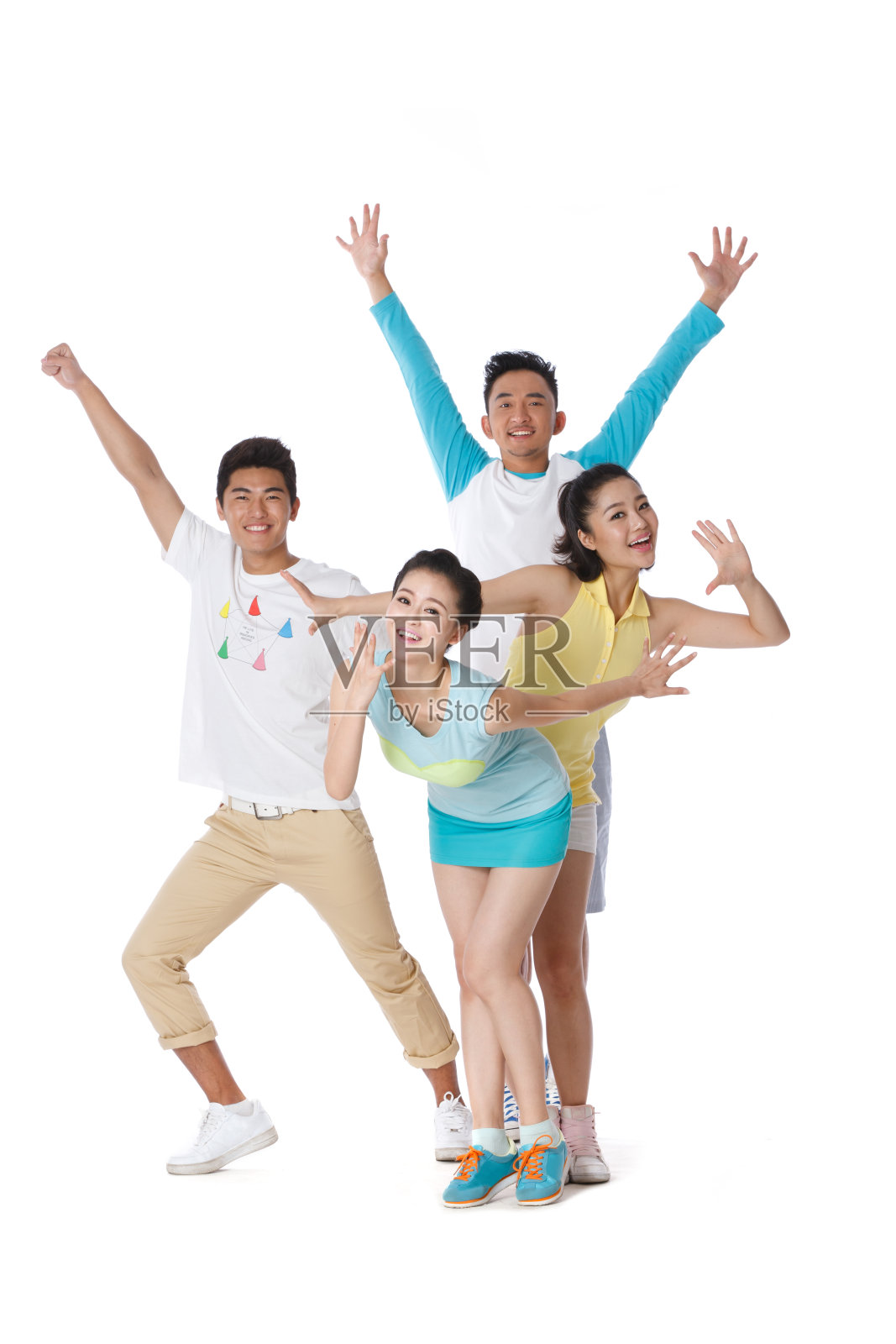 时尚活力的年轻人照片摄影图片