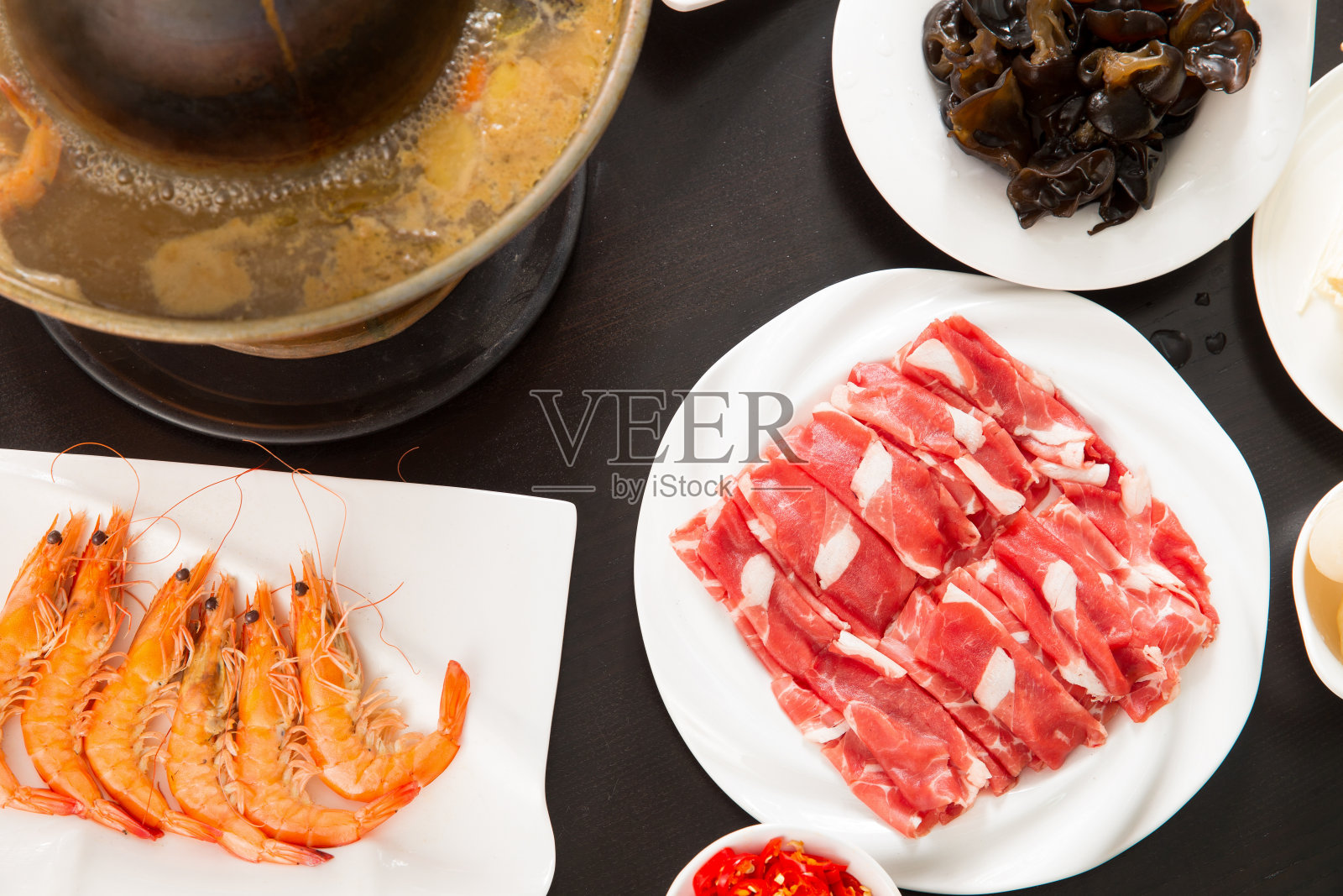 涮羊肉照片摄影图片