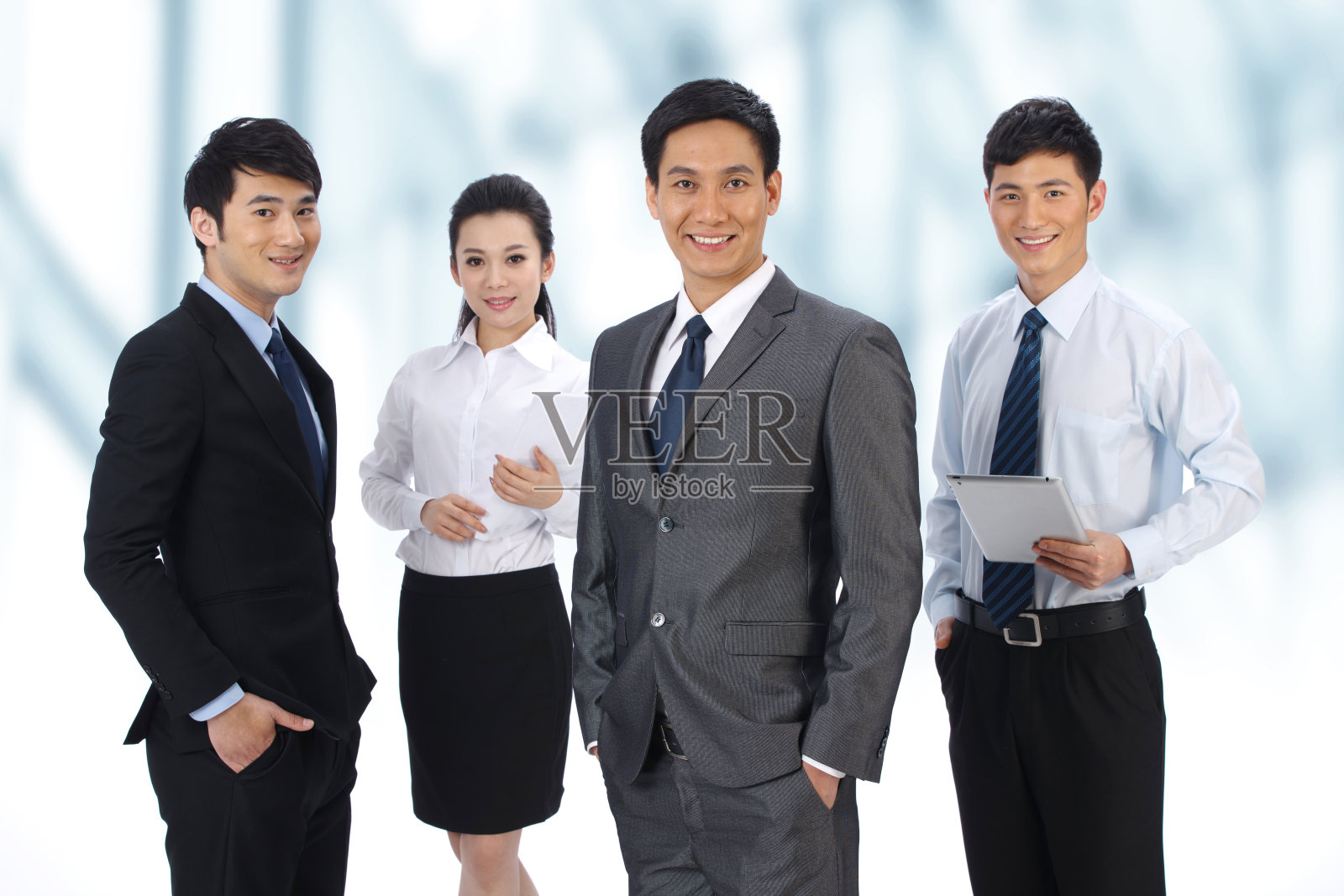 东方商务团队照片摄影图片